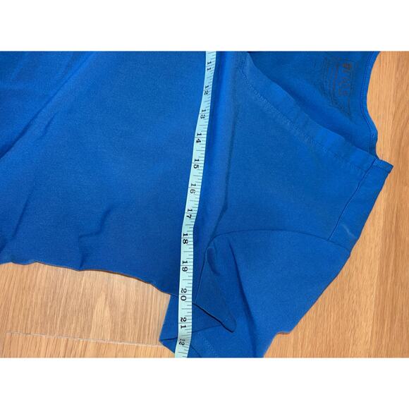 Figs Casma Three-Pocket Scrub top shirt royal blue size small - Picture 3 of 5